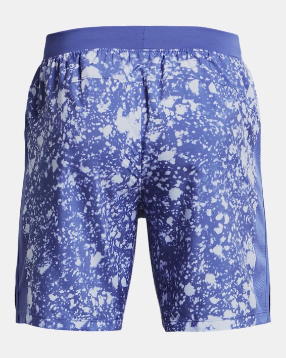 Men's UA Launch Unlined 7" Shorts, Purple, pdpMainDesktop image number 5